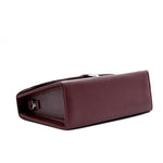 Lunex Classic Square Top Handle Bag Mehroon