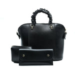 Lunex 3 Piece Alore Tote Bag Black