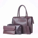 Lunex Clever Set of 3 Bag  Chocolate Brown